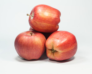 Fresh Red yellow apple