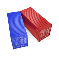 3D rendering containers