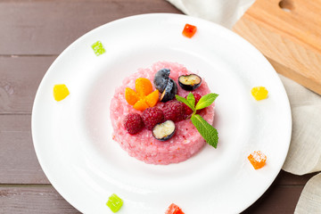 pink mochi japanese sweet rice treat