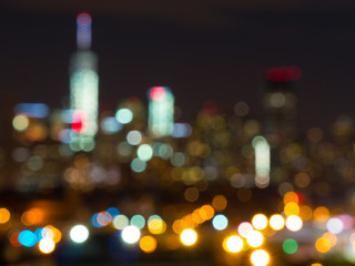 Abstract NYC Skyline with World Trade Center