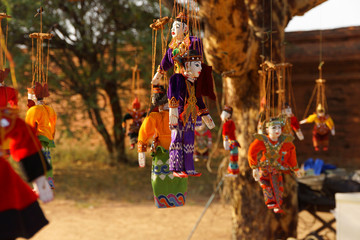 Traditional Burmese puppet