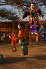 Traditional Burmese puppet