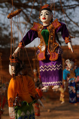 Traditional Burmese puppet