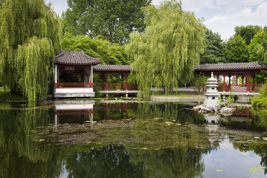 lake in Chinese Garden