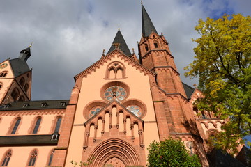 Fototapeta na wymiar Marienkirche (Gelnhausen)