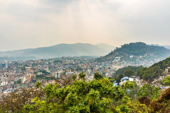 Cityscape of Kathmandu