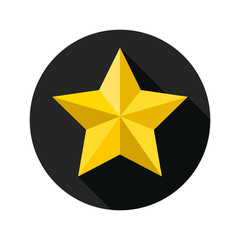Star icon. Vector illustration.