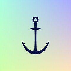 Anchor solid body symbol