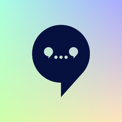 Dialog vector web icon