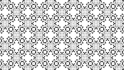 Ornament with elements of black and white colors. 8
