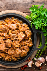 meat stew with cabbage