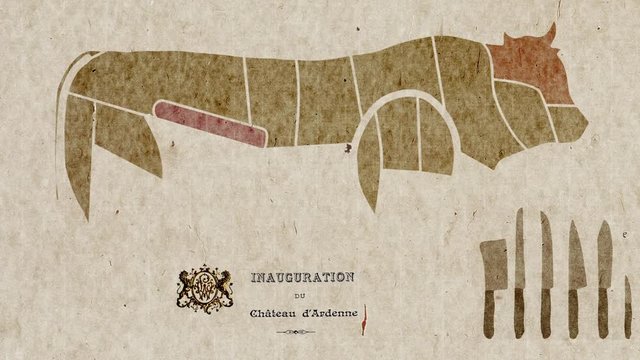 Diagrams Of Cow Body Parts Anatomy for Cuisine Purposes