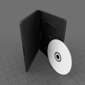 DVD Case Open