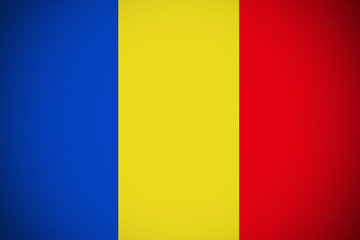 Romania flag ,Romania national flag illustration symbol.