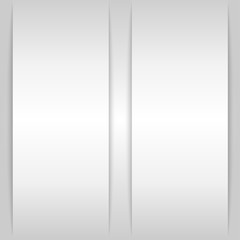 Empty card rectangle with shadow for design.