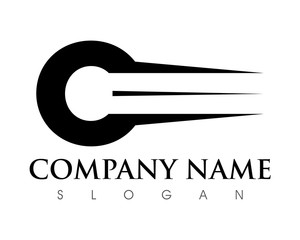 C Letter Fast Logo