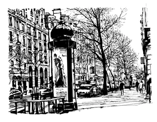 Papier Peint photo autocollant Art Studio Boulevard à Paris
