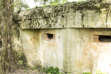 Fototapeta na wymiar Bunker
