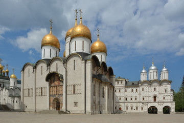 Fototapeta na wymiar Moscow. The Kremlin. The Cathedral of the assumption