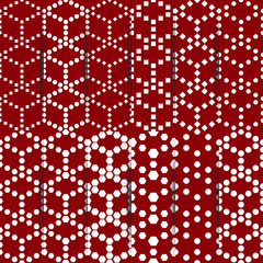 Set of seamless pattern, vector illustration.