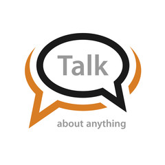 speech bubble talk icon vector
