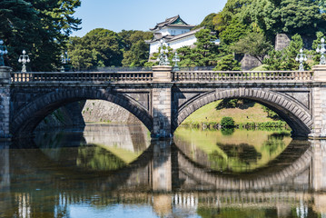 皇居の正門石橋
