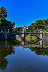 Fototapeta na wymiar 皇居の正門石橋
