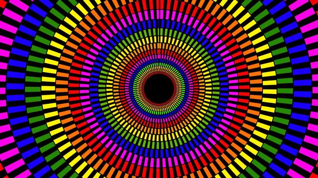 Colorful Psychedelic Futuristic Spectrum