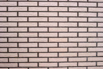 Obraz premium White brick wall pattern background.