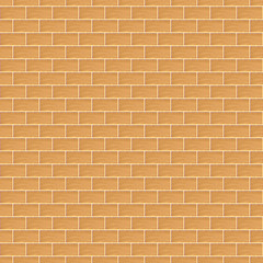 Brick wall seamless Vector illustration background - texture pattern for continuous replicate.