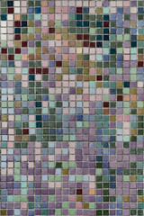 Fototapety  Tile wall mosaic, Penang, Malaysia
