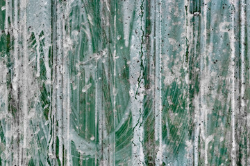 Fototapeta premium Grungy painted sheet metal, Siem Reap, Cambodia