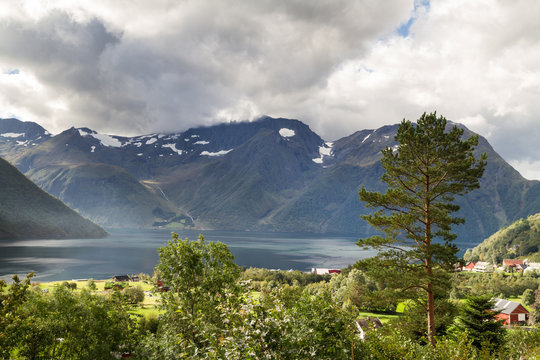 Village Urke at the Hjorundfjord