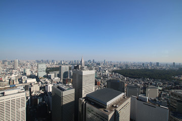 Group of buildings of the city center of Japan / 日本の都心