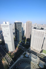 Group of buildings of the city center of Japan / 日本の都心