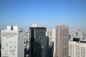 Group of buildings of the city center of Japan / 日本の都心