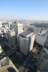 Group of buildings of the city center of Japan / 日本の都心