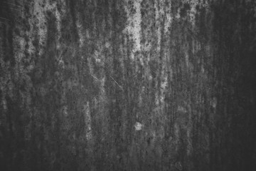 Fototapeta premium Black and White Old Metal Iron Rust Texture