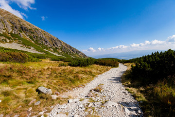 Slovakian Furkotska dolina Tatra landscape © sitriel