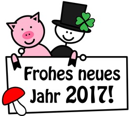 Frohes neues Jahr 2017 