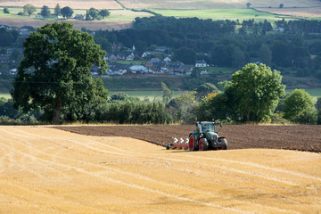 Tractor Ploughing