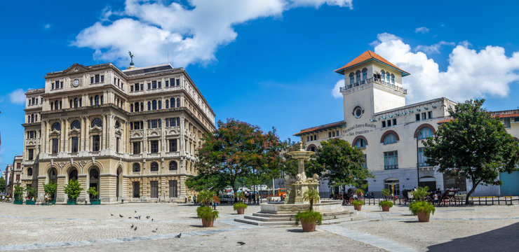 Plaza de San Francisco and Terminal Sierra Maestra - Havana, Cuba