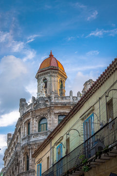 Old Havana downtown buildings - Havana, Cuba