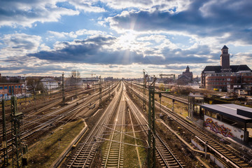 Bahntrasse am Westhafen, Berlin