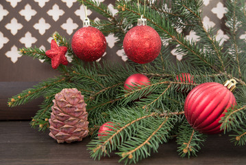 Fototapeta premium Christmas decorations