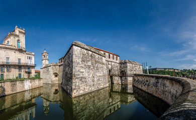 Fototapeta na wymiar Castillo de la Real Fuerza - Havana, Cuba