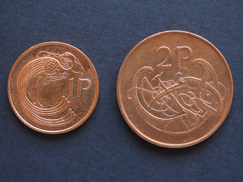 Irish Pound (IEP) Coins