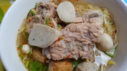 Thai style spicy noodle