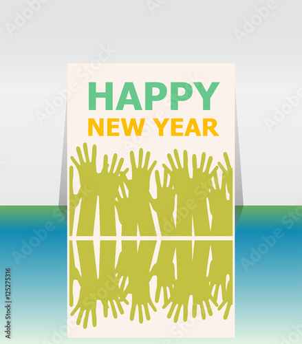 &quot;Happy New Year Holiday Card, Merry Christmas&quot; Stock photo and royalty-free images on Fotolia