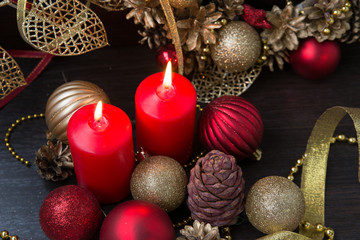 Christmas candles